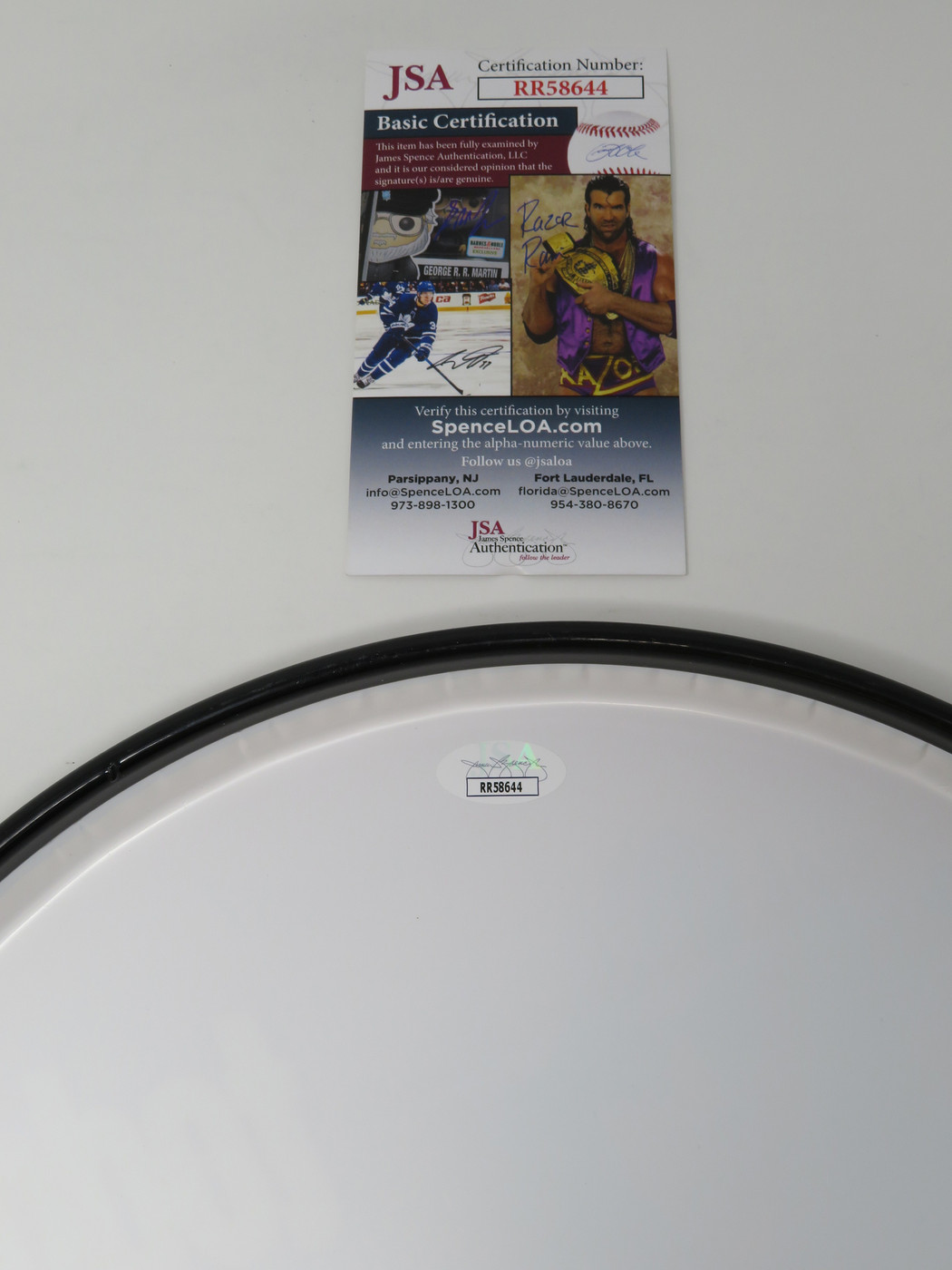Todd Rundgren Signed Drumhead RR58644