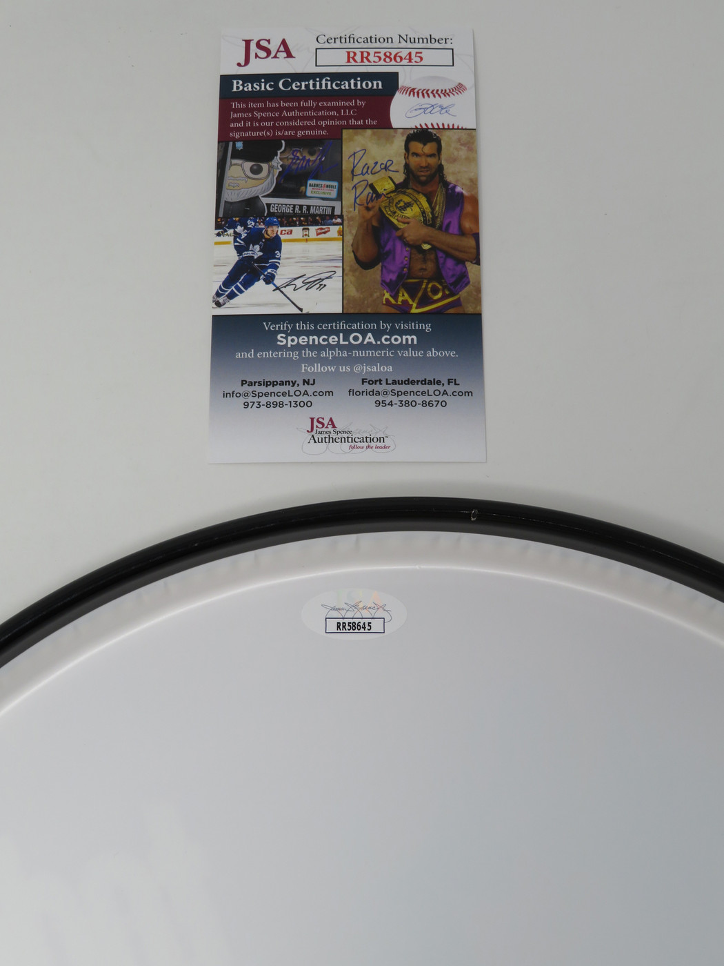 Todd Rundgren Signed Drumhead RR58645