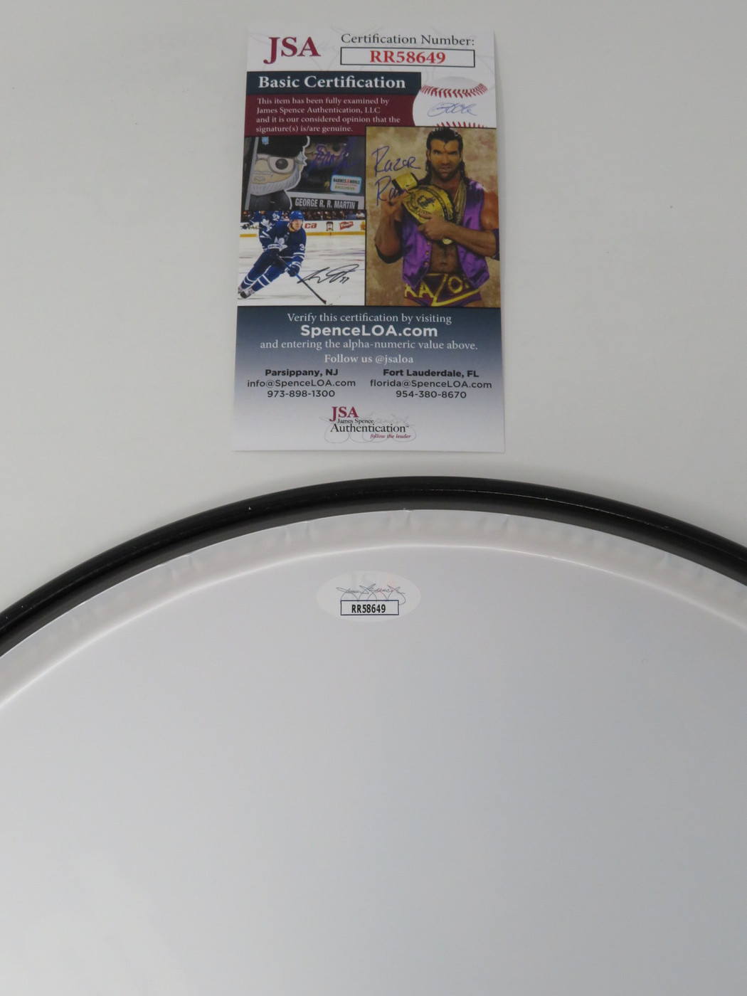 Todd Rundgren Signed Drumhead RR58649