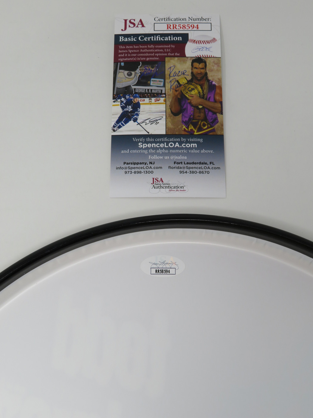Todd Rundgren Signed Drumhead RR58594