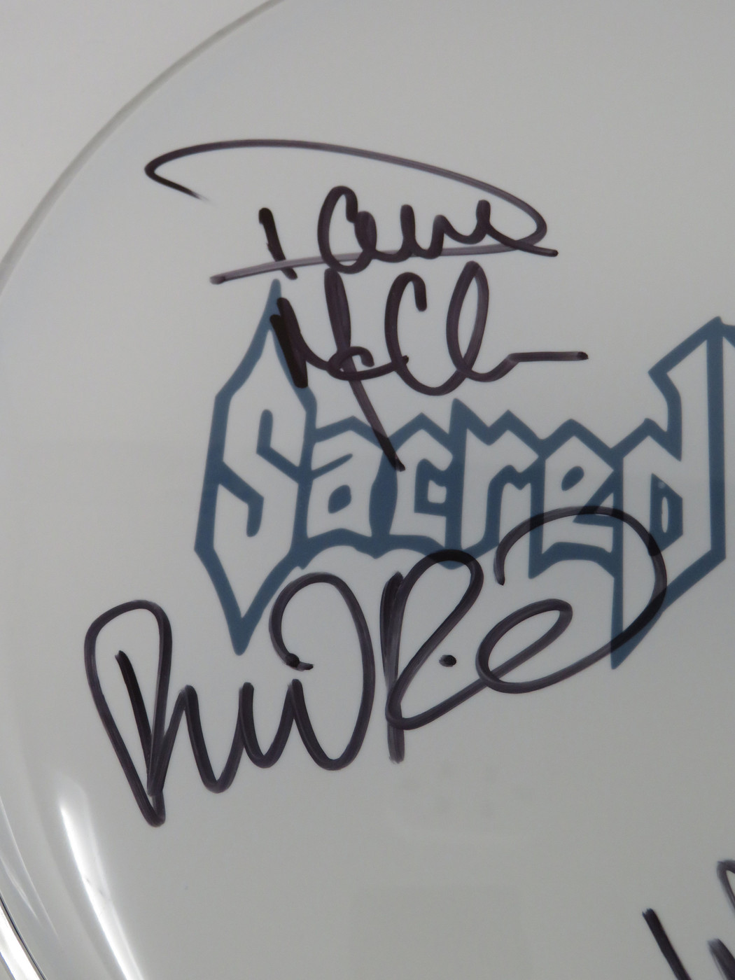 Sacred Reich Signed Drumhead RR59493