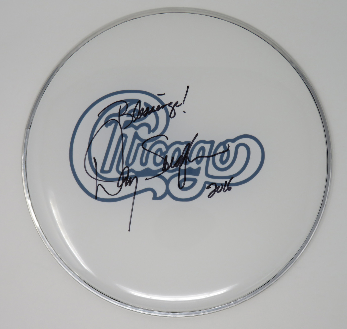 Chicago Signed Drumhead LH-RR59045