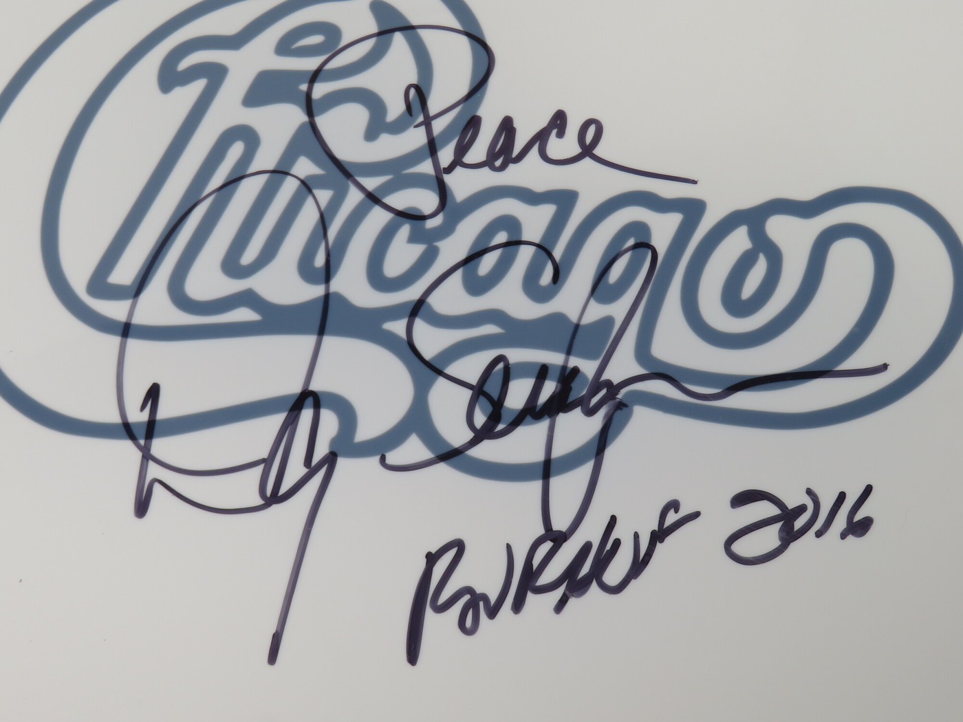 Chicago Signed Drumhead RR59032