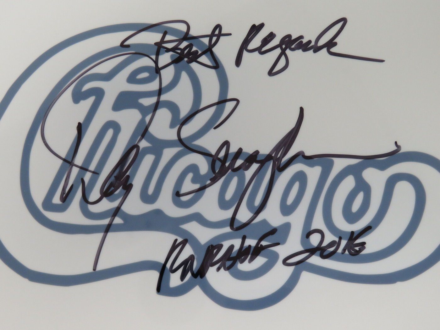 Chicago Signed Drumhead RR59038