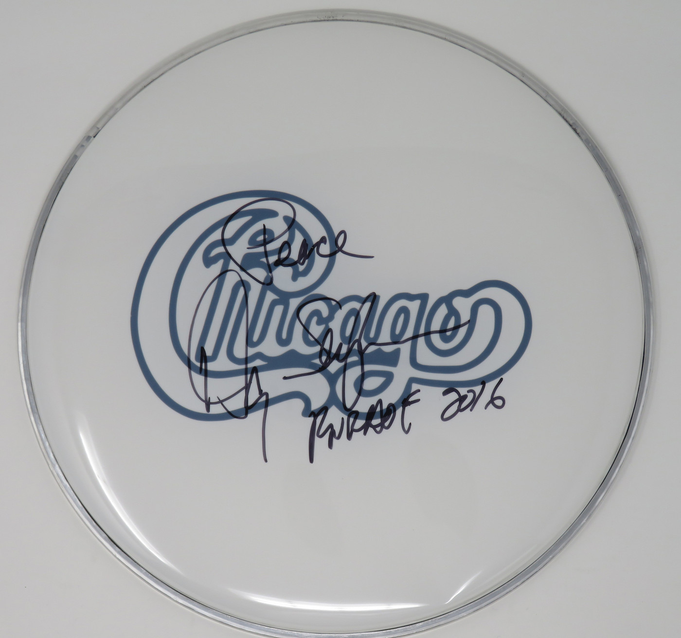 Chicago Signed Drumhead RR59042