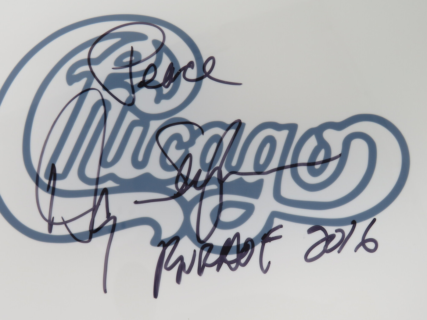 Chicago Signed Drumhead RR59042