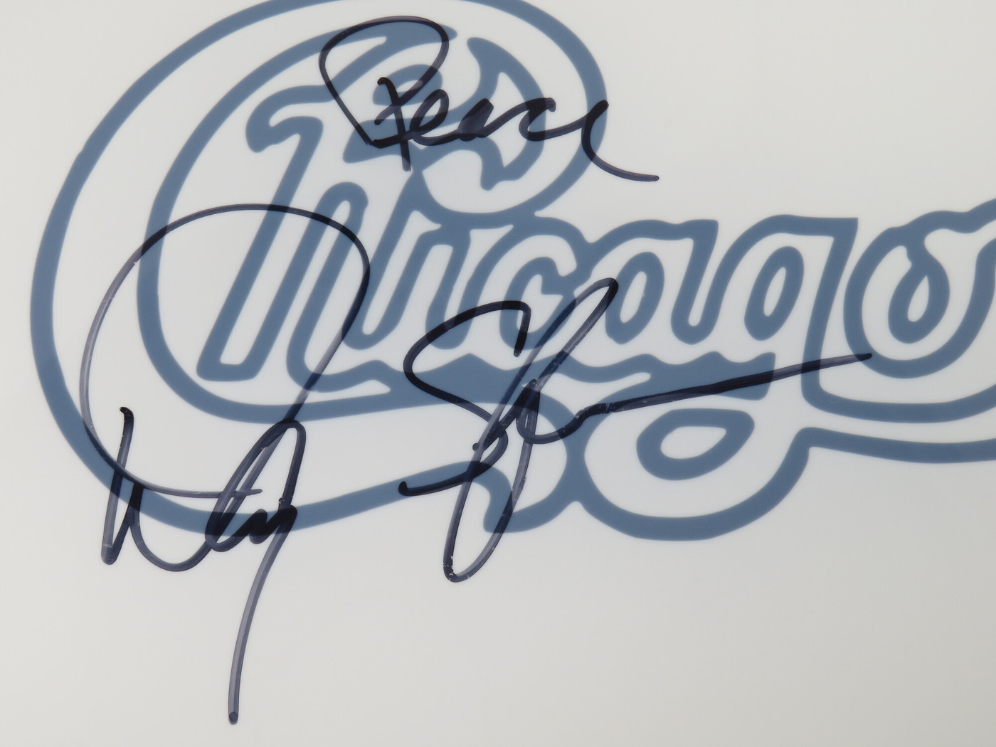 Chicago Signed Drumhead RR59031