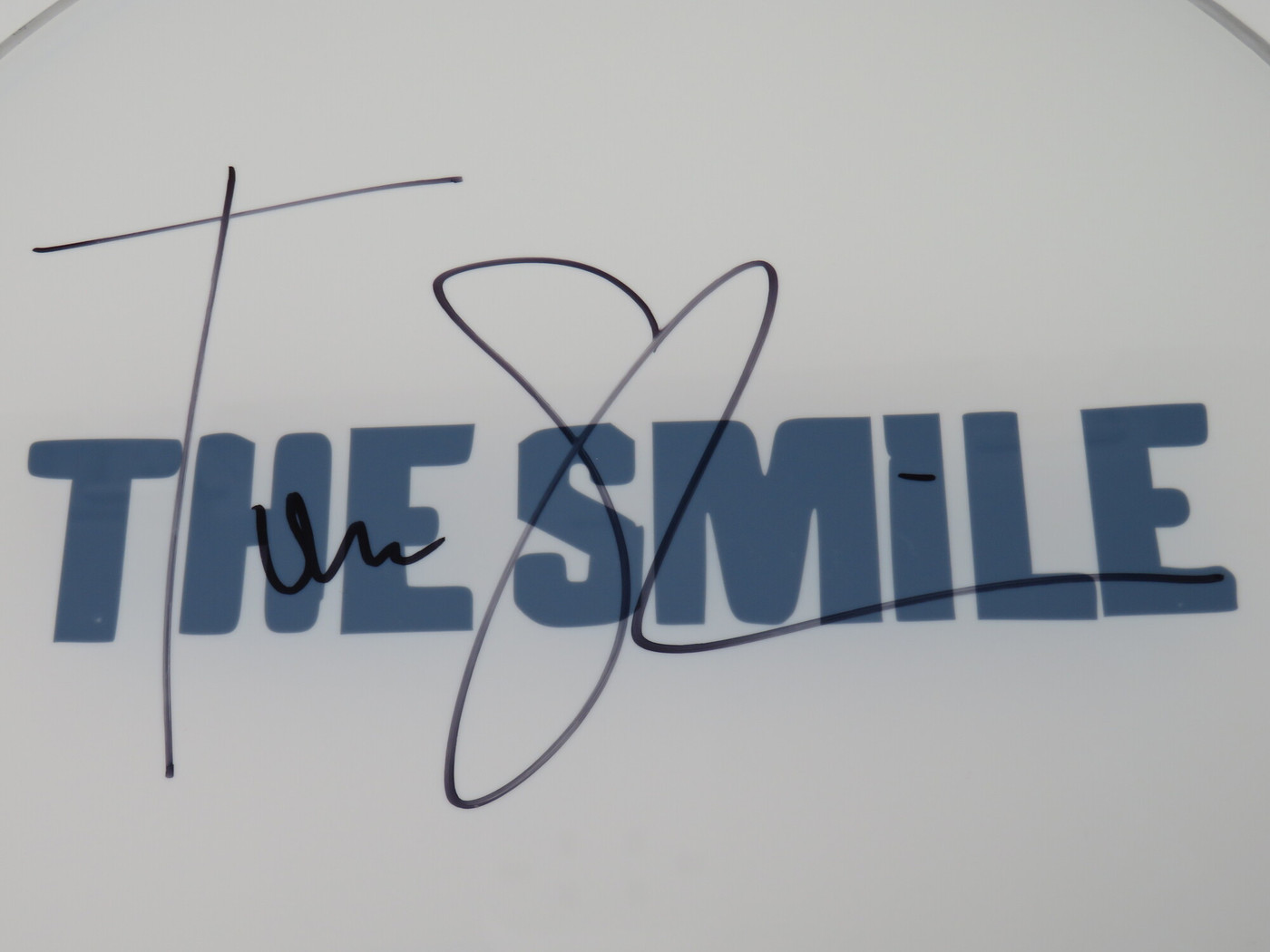 The Smile Signed Drumhead AF37489