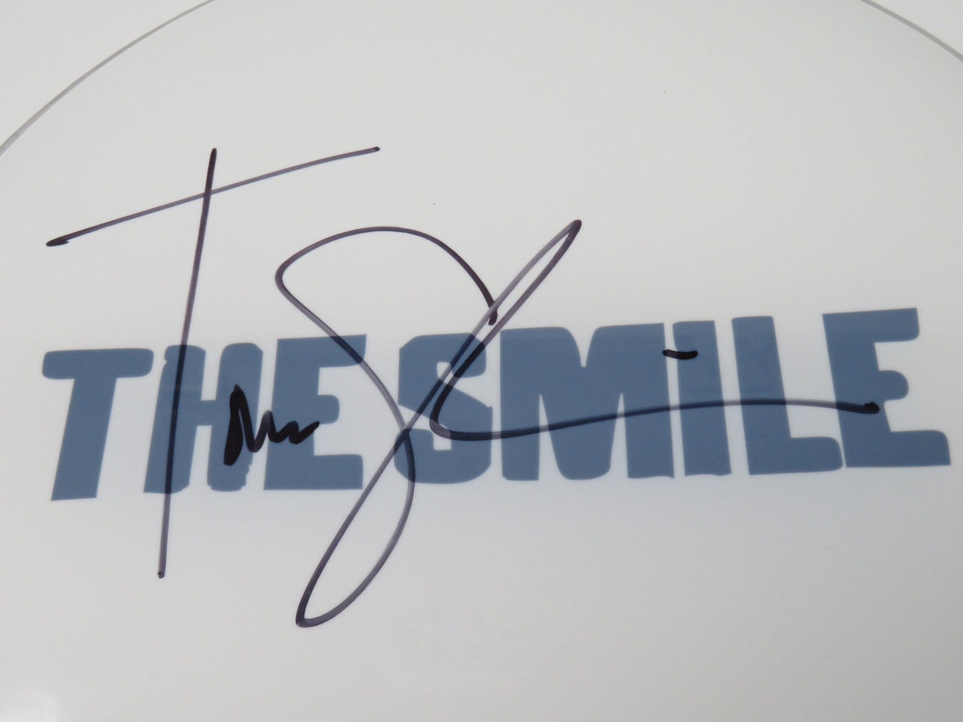 The Smile Signed Drumhead AF37490