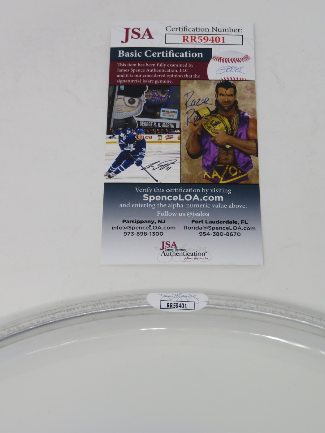Slaughter Signed Drumhead RR59401