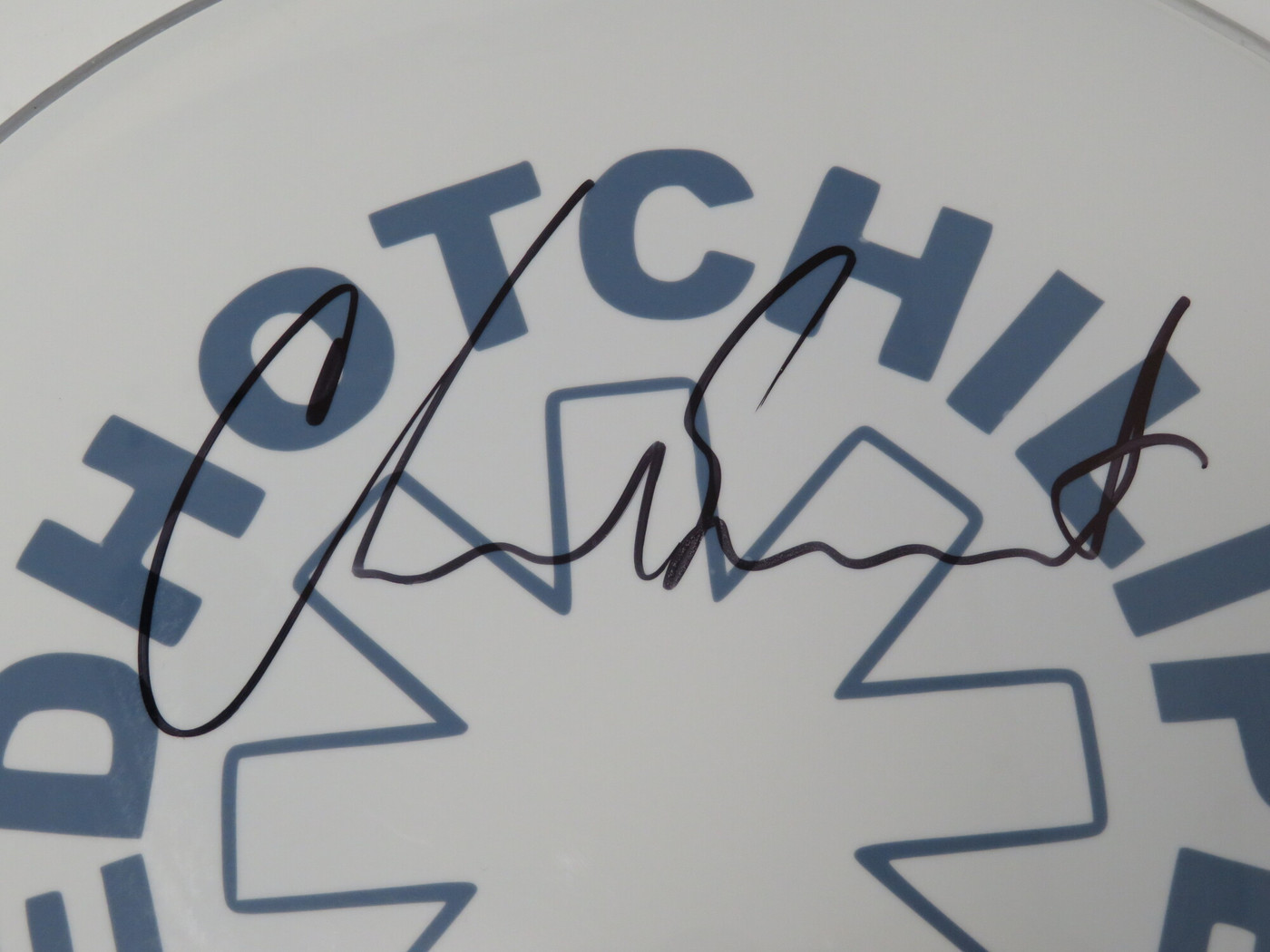 Red Hot Chili Peppers Signed Drumhead AS68901