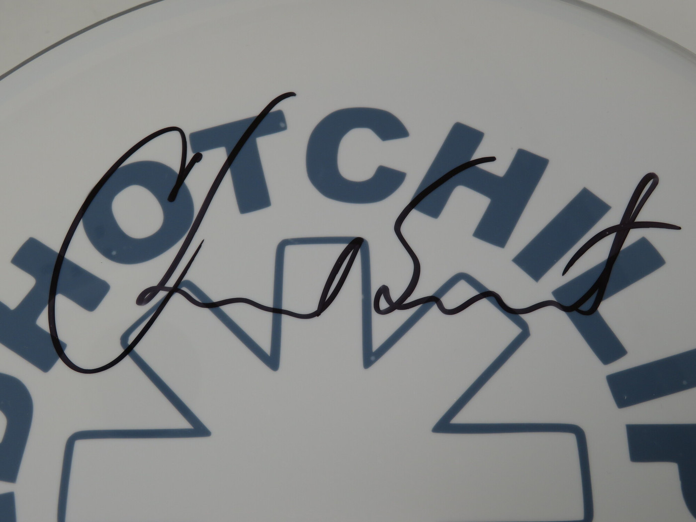 Red Hot Chili Peppers Signed Drumhead AS68903