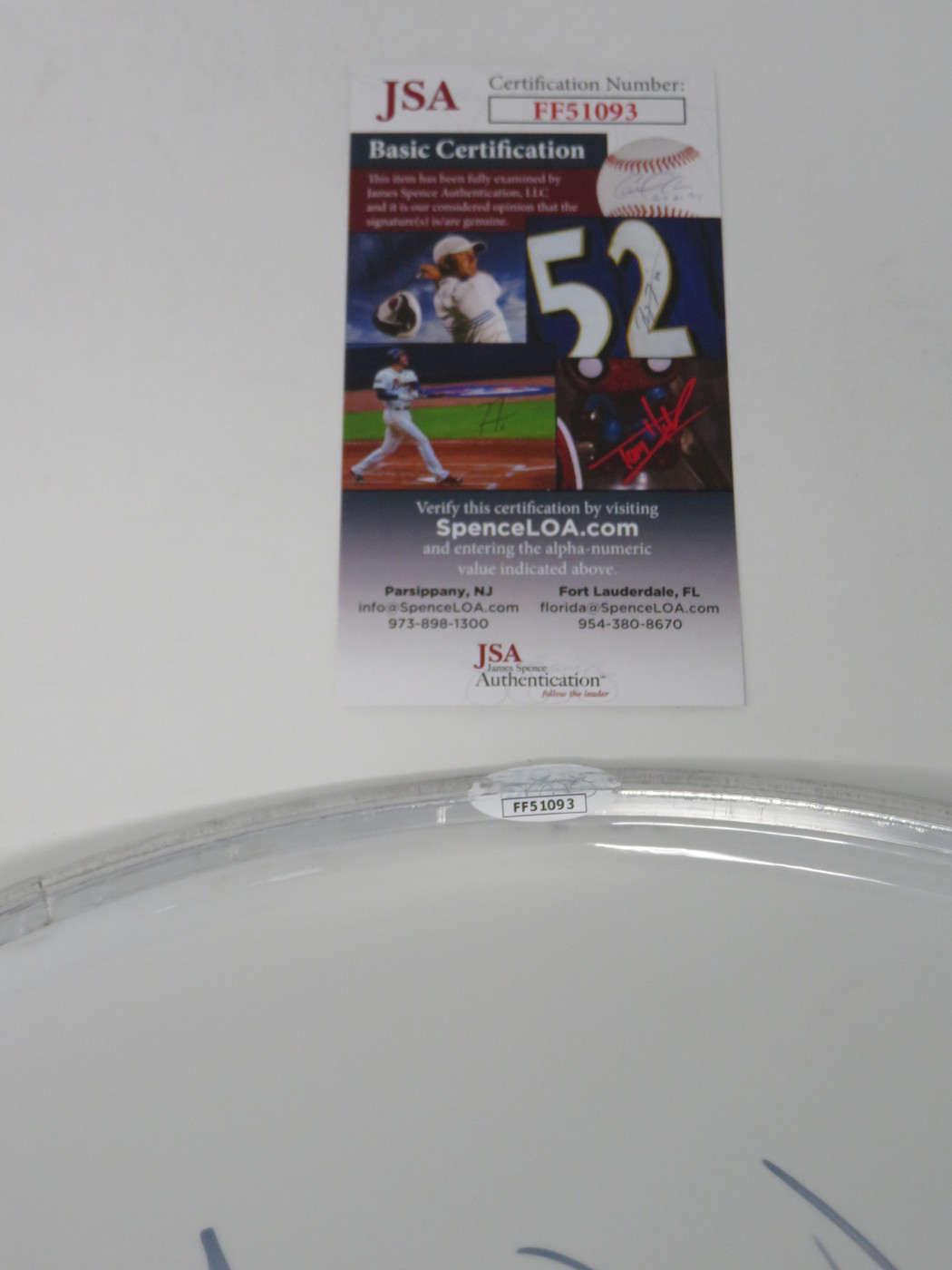 Red Hot Chili Peppers Signed Drumhead LH-FF51093