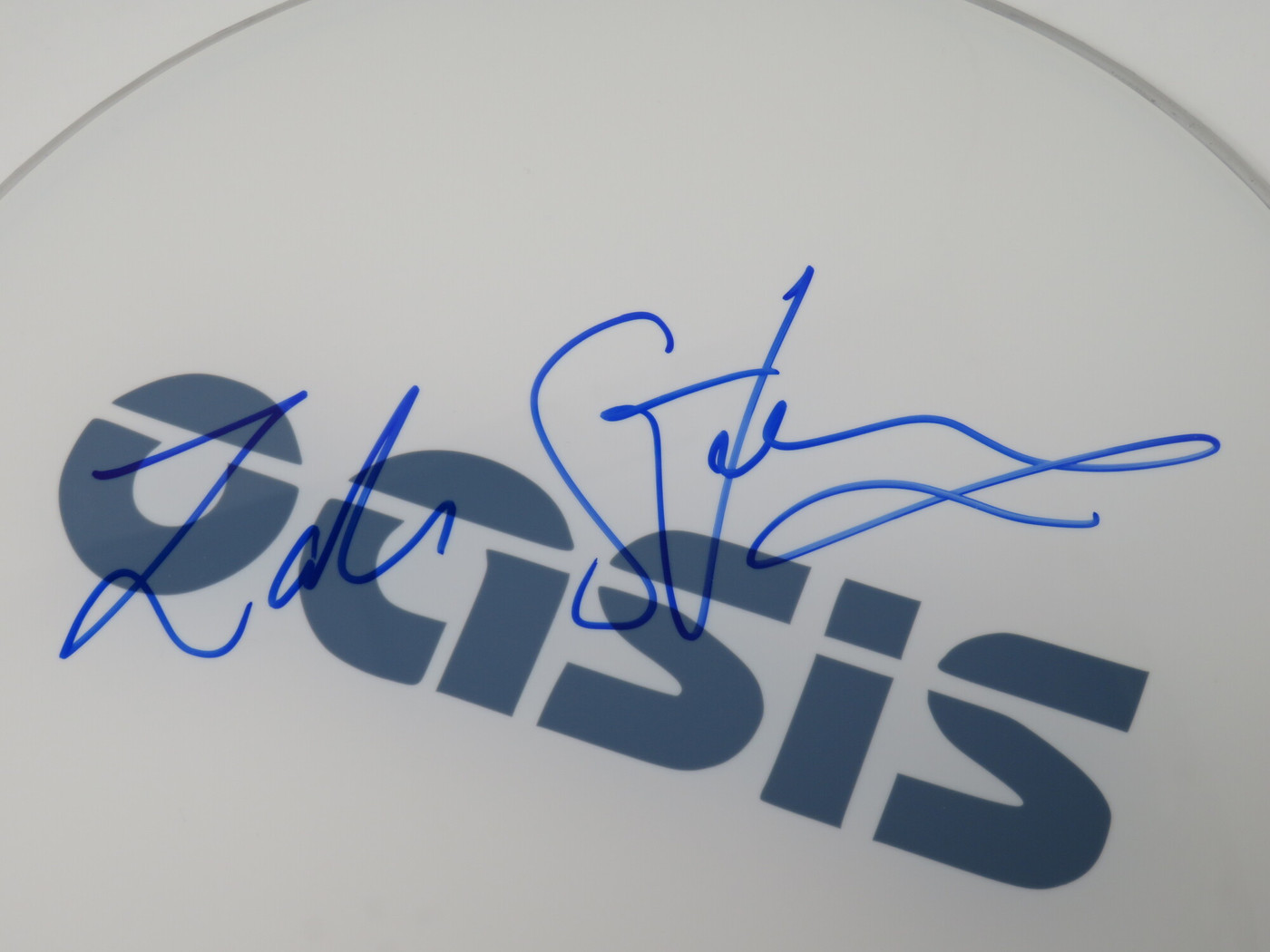 Oasis Signed Drumhead LH-RR59278