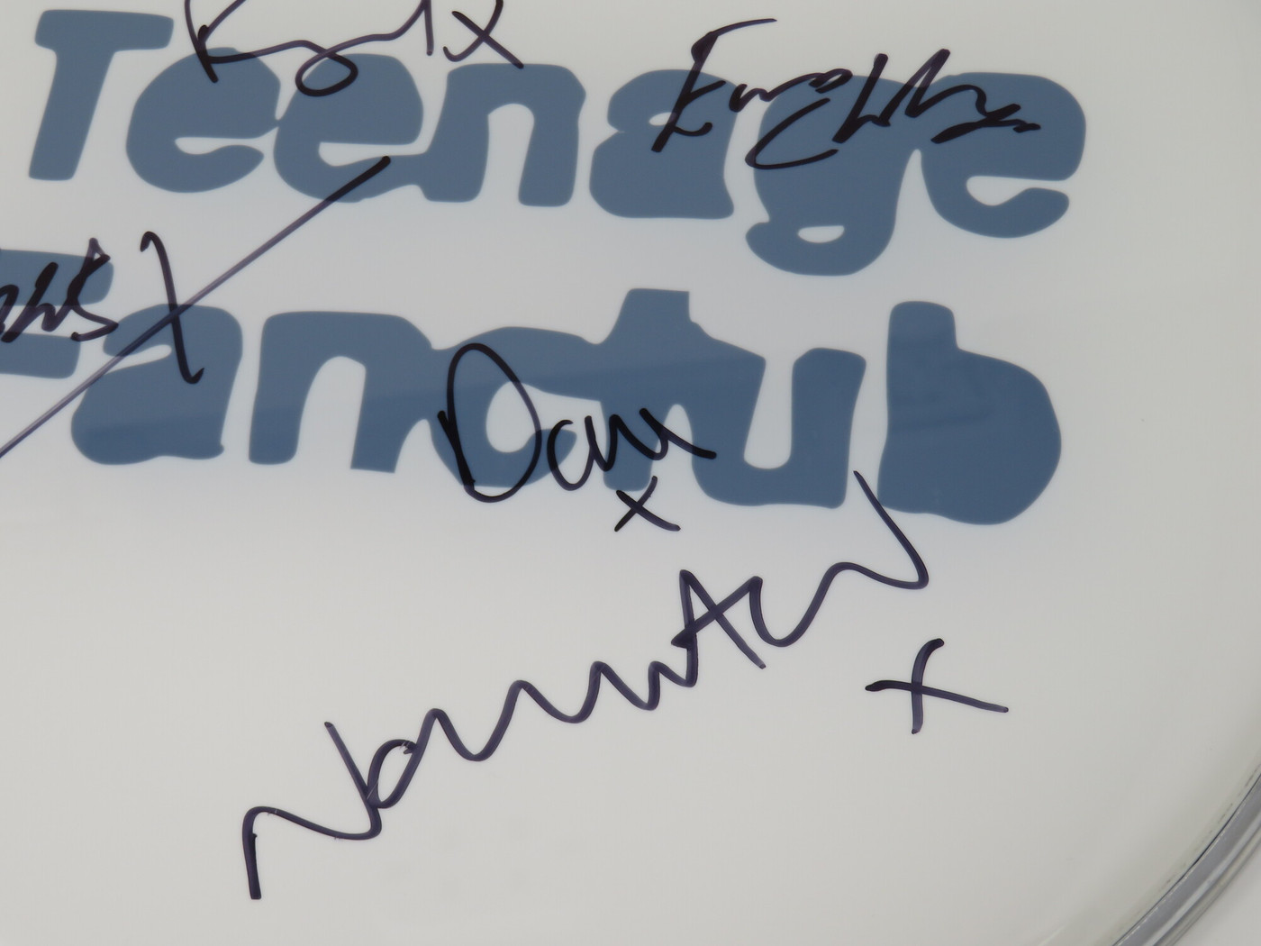 Teenage Fanclub Signed Drumhead