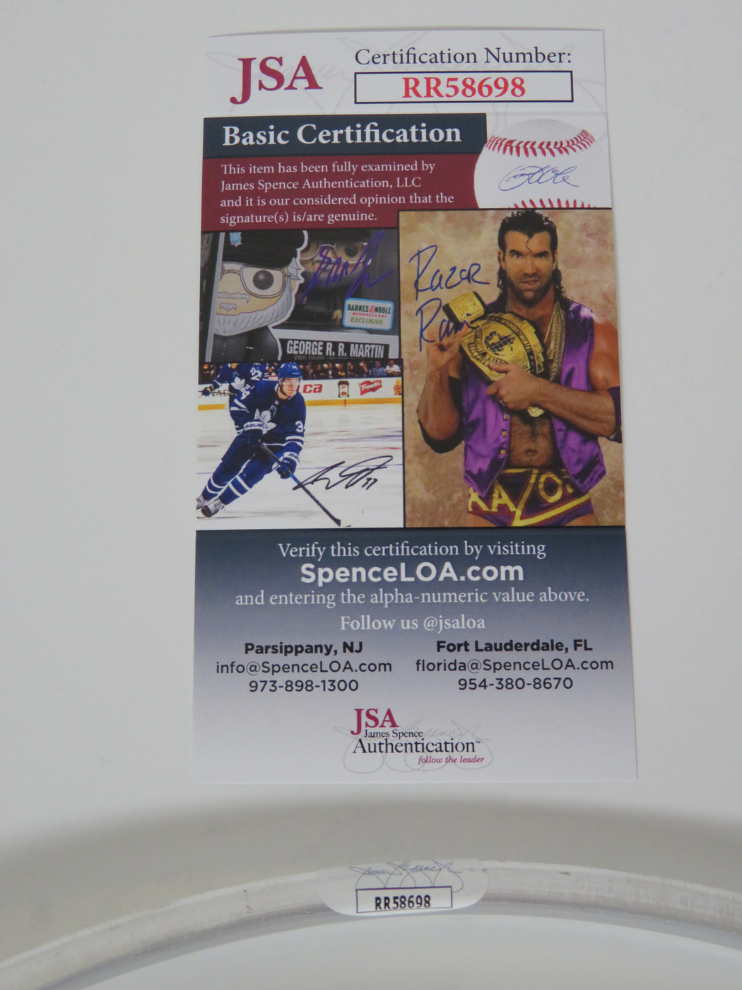 The Frank Zappa Group Signed Drumhead LH-RR58698