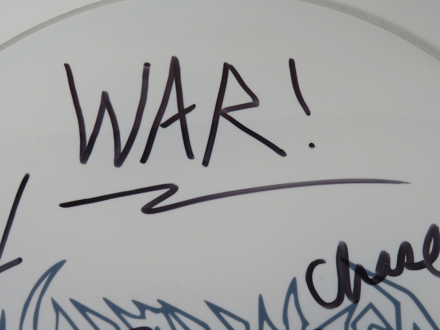 Warbringer Signed Drumhead QQ34927