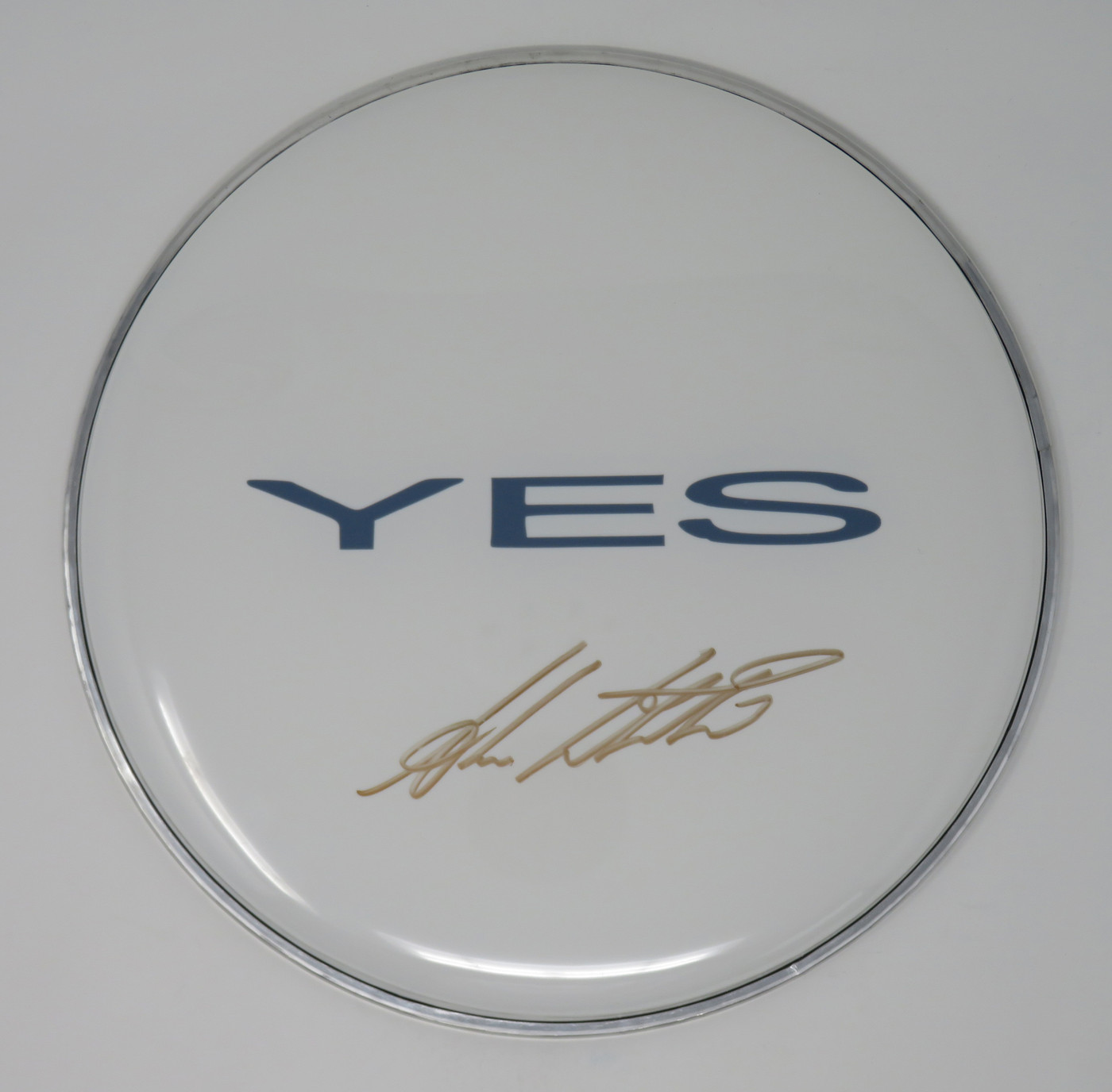 YES Signed Drumhead RR58994