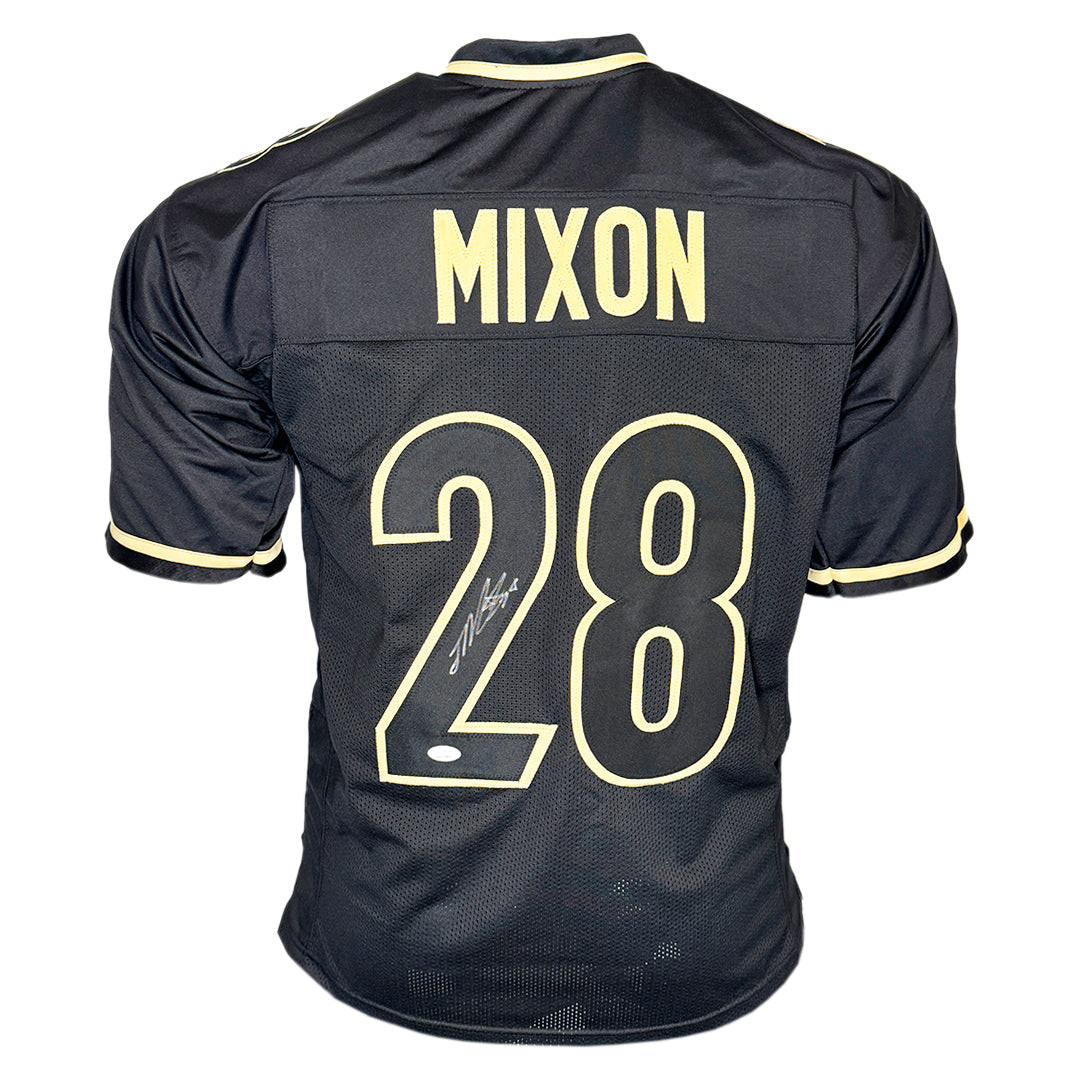 Joe Mixon Signed Cincinnati Black & Gold Football Jersey (JSA) -