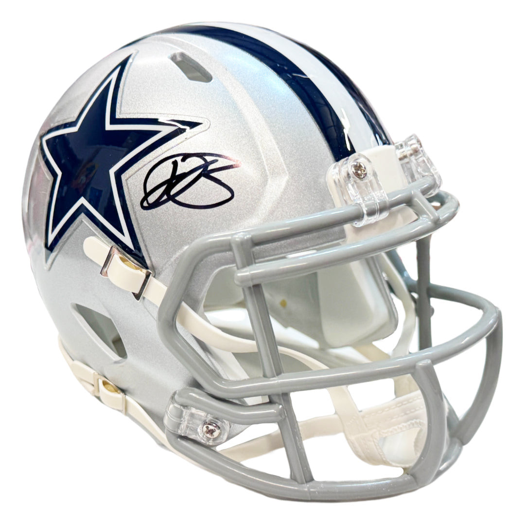 Daron Bland Signed Dallas Cowboys Speed Mini Football Helmet
