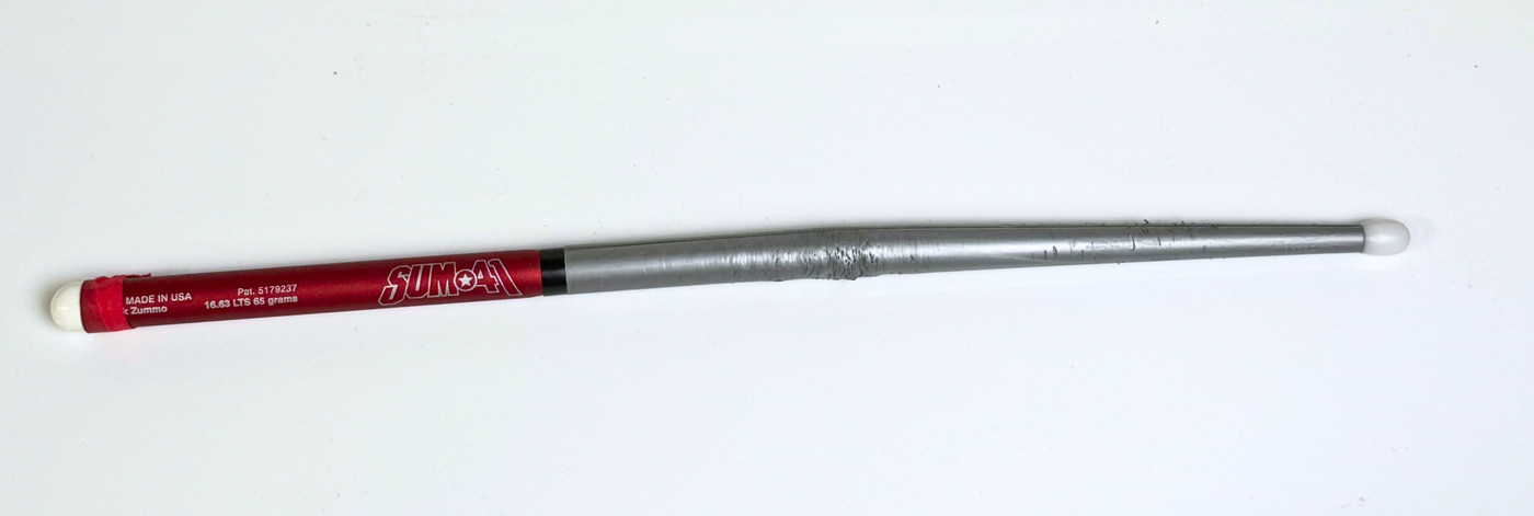 Frank Zummo (Sum 41) Stage Used Red Drum Stick