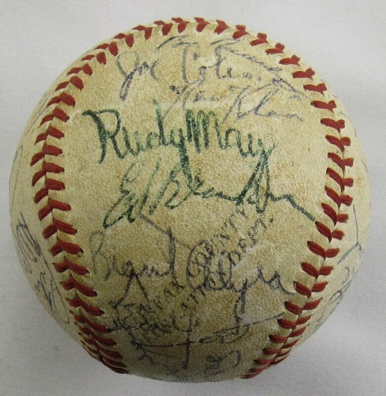 1965 Yankees Senators Angles Signed Baseball Mickey Mantle Roger