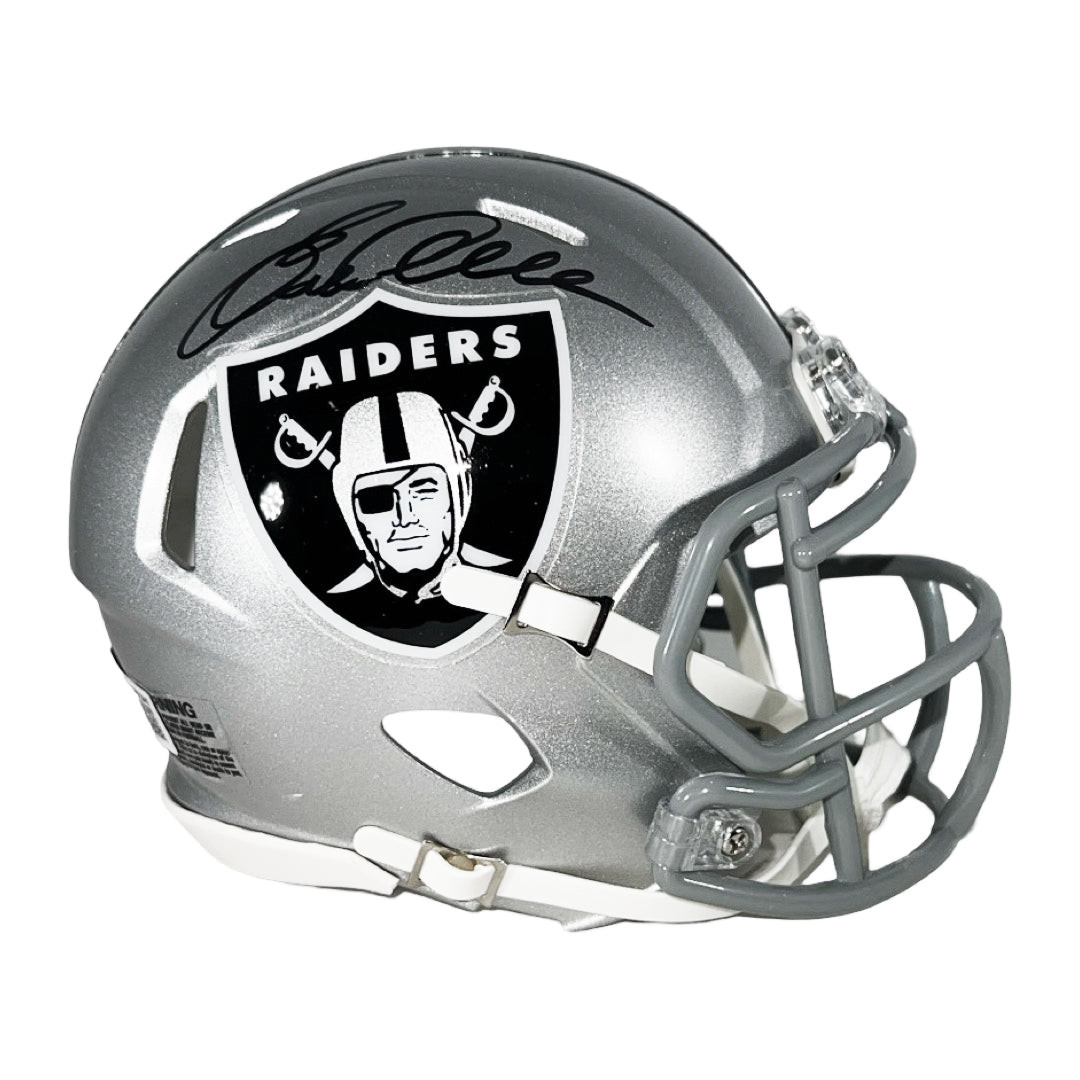 Eric Allen Signed Las Vegas Raiders Speed Mini Football Helmet