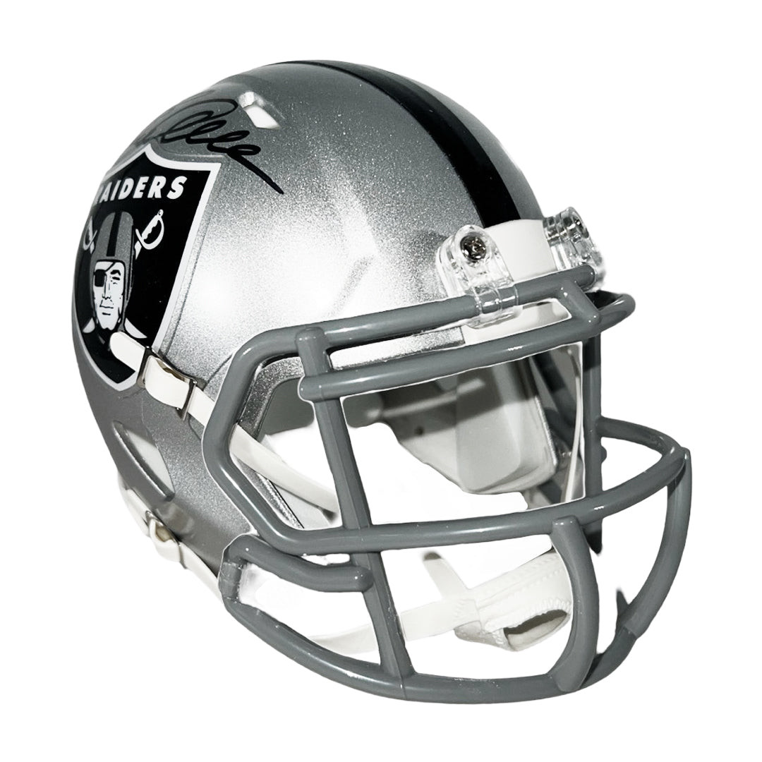 Eric Allen Signed Las Vegas Raiders Speed Mini Football Helmet