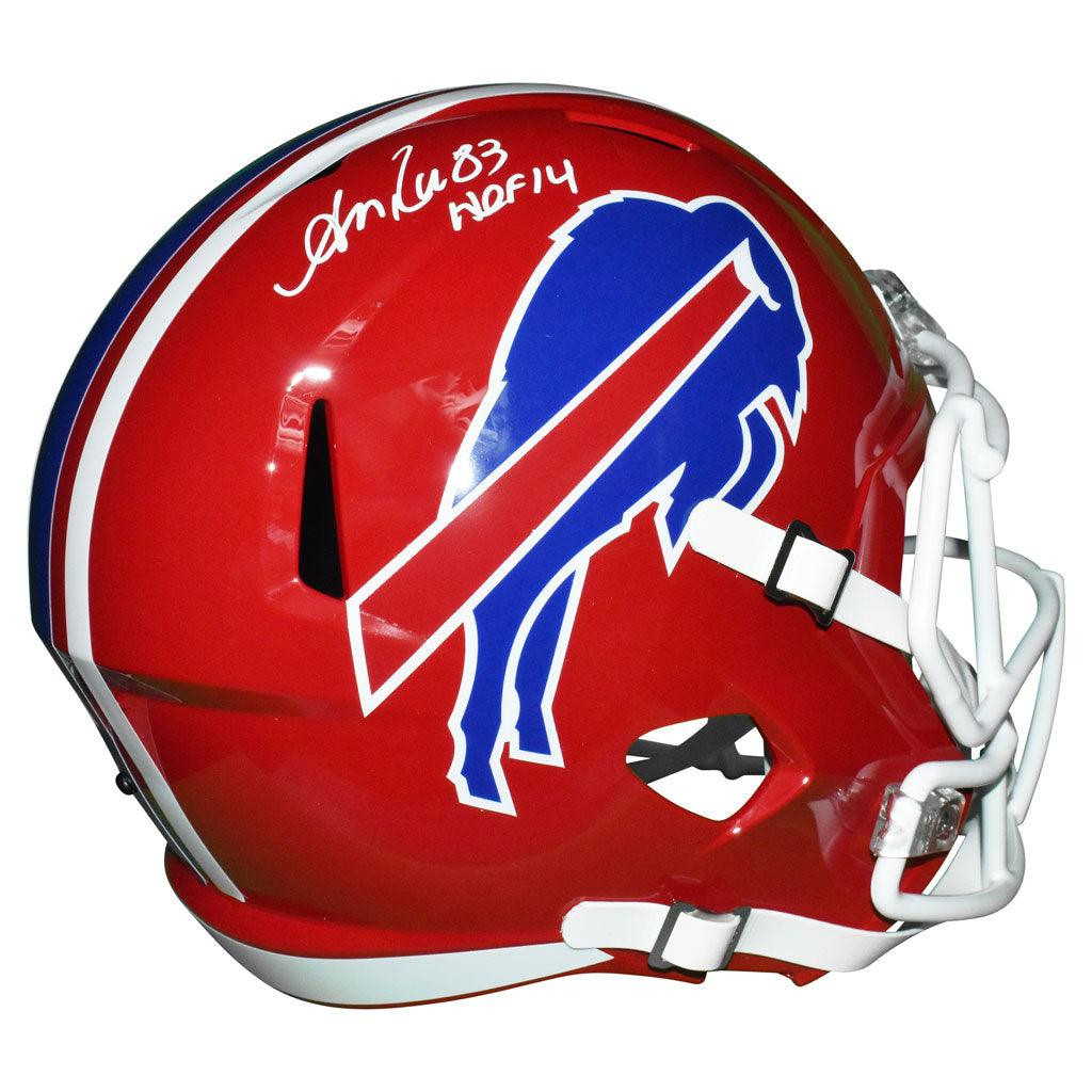 Andre Reed Signed HOF 14 Inscription Buffalo Bills Speed Full-Size Replica 1987-2001 Football Helmet (JSA)