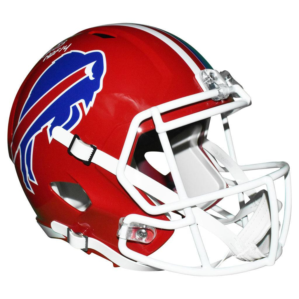 Andre Reed Signed HOF 14 Inscription Buffalo Bills Speed Full-Size Replica 1987-2001 Football Helmet (JSA)