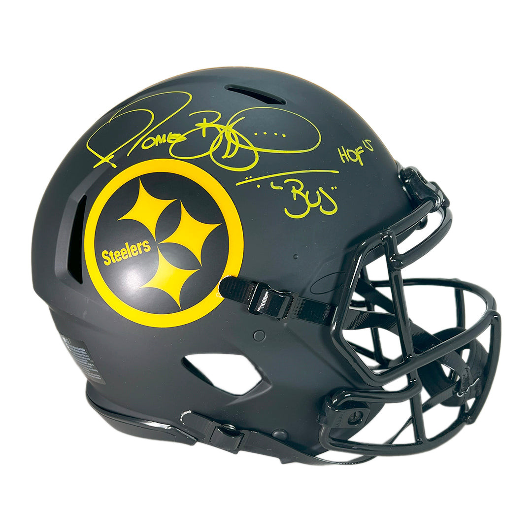 Jerome Bettis Signed HOF - The Bus Inscriptions Pittsburgh