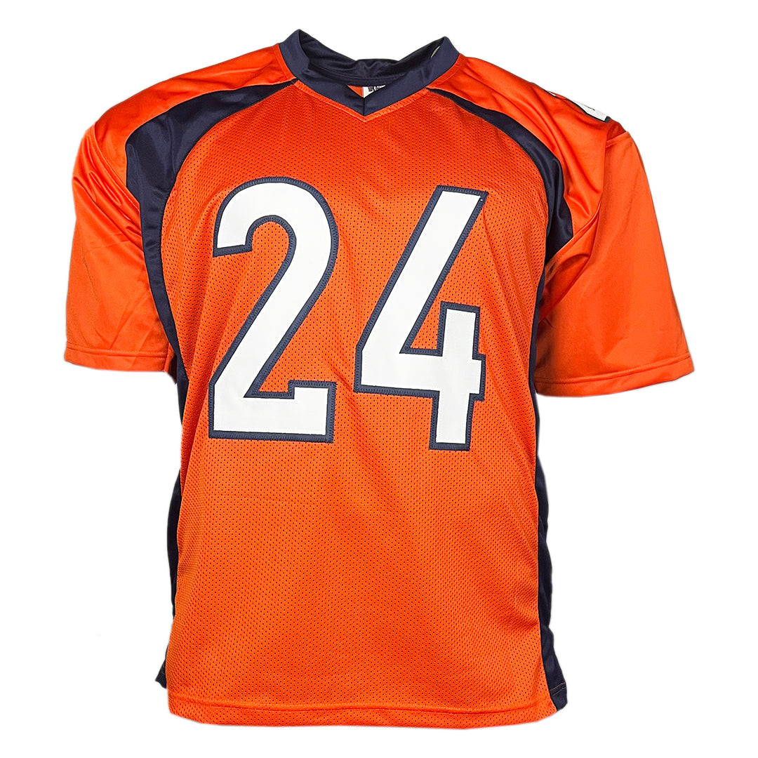 Champ Bailey Signed Denver Orange Football Jersey (Beckett) -