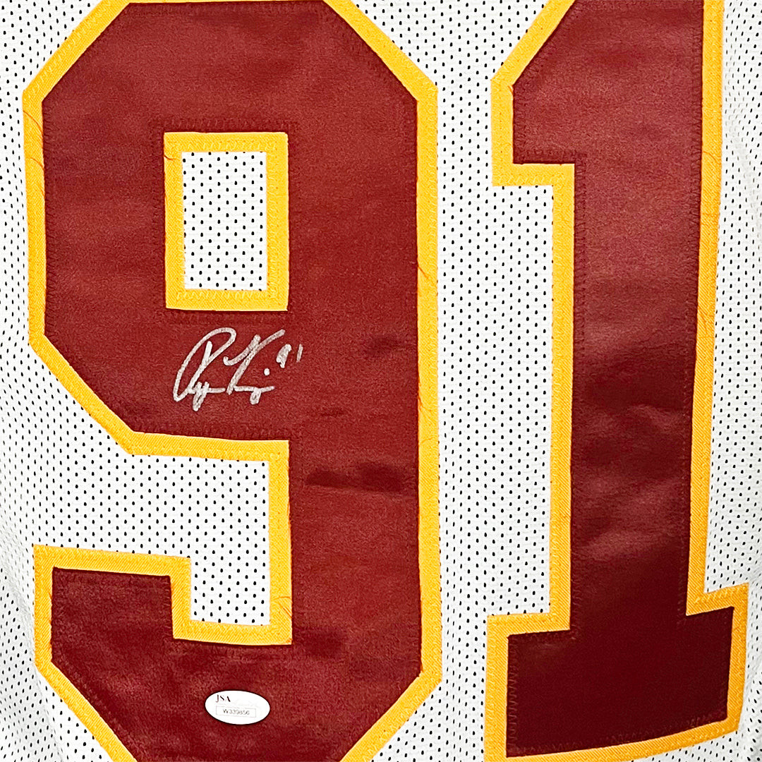 Ryan Kerrigan Signed Washington White Football Jersey (JSA) -