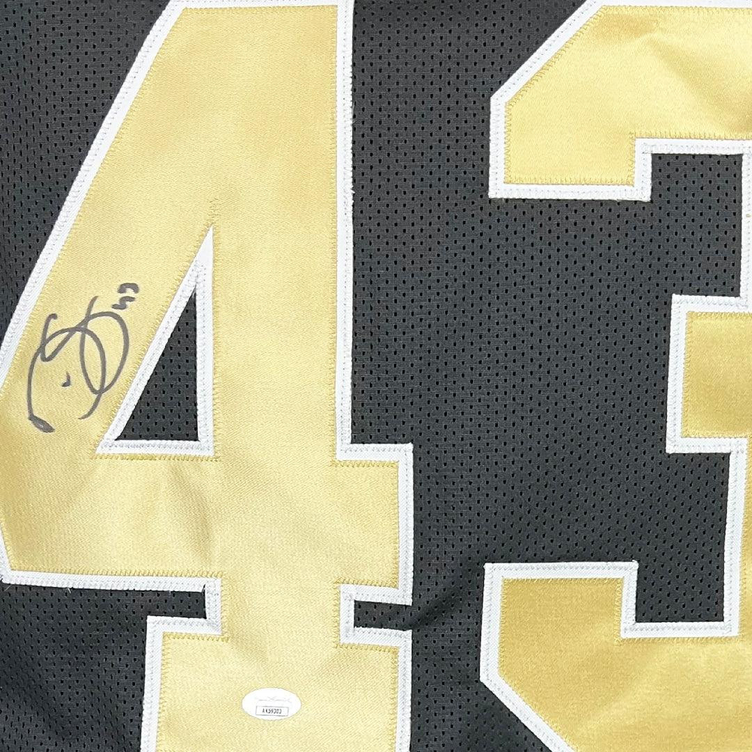 Darren Sproles Signed New Orleans Black Football Jersey (BECKETT )