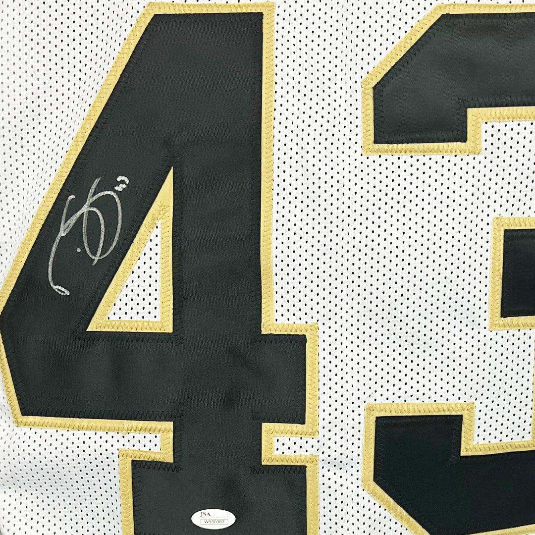 Darren Sproles Signed New Orleans Pro White Football Jersey (BECKETT)