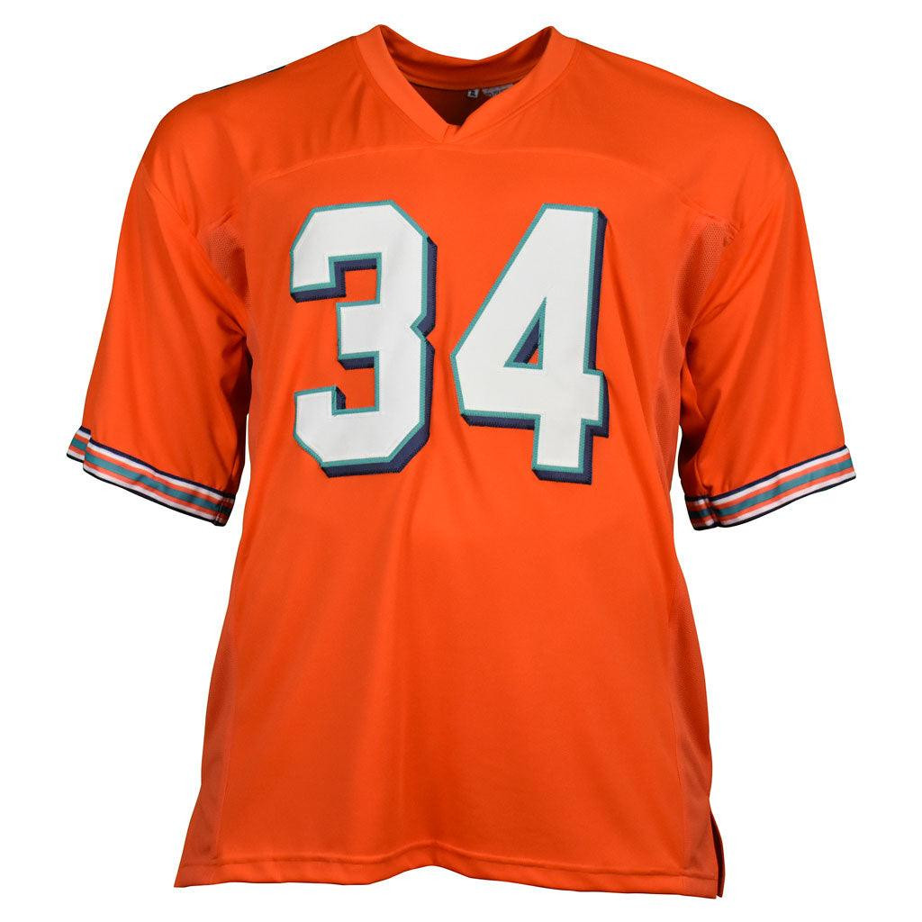Ricky Williams Signed Miami Pro Orange Football Jersey (JSA) -
