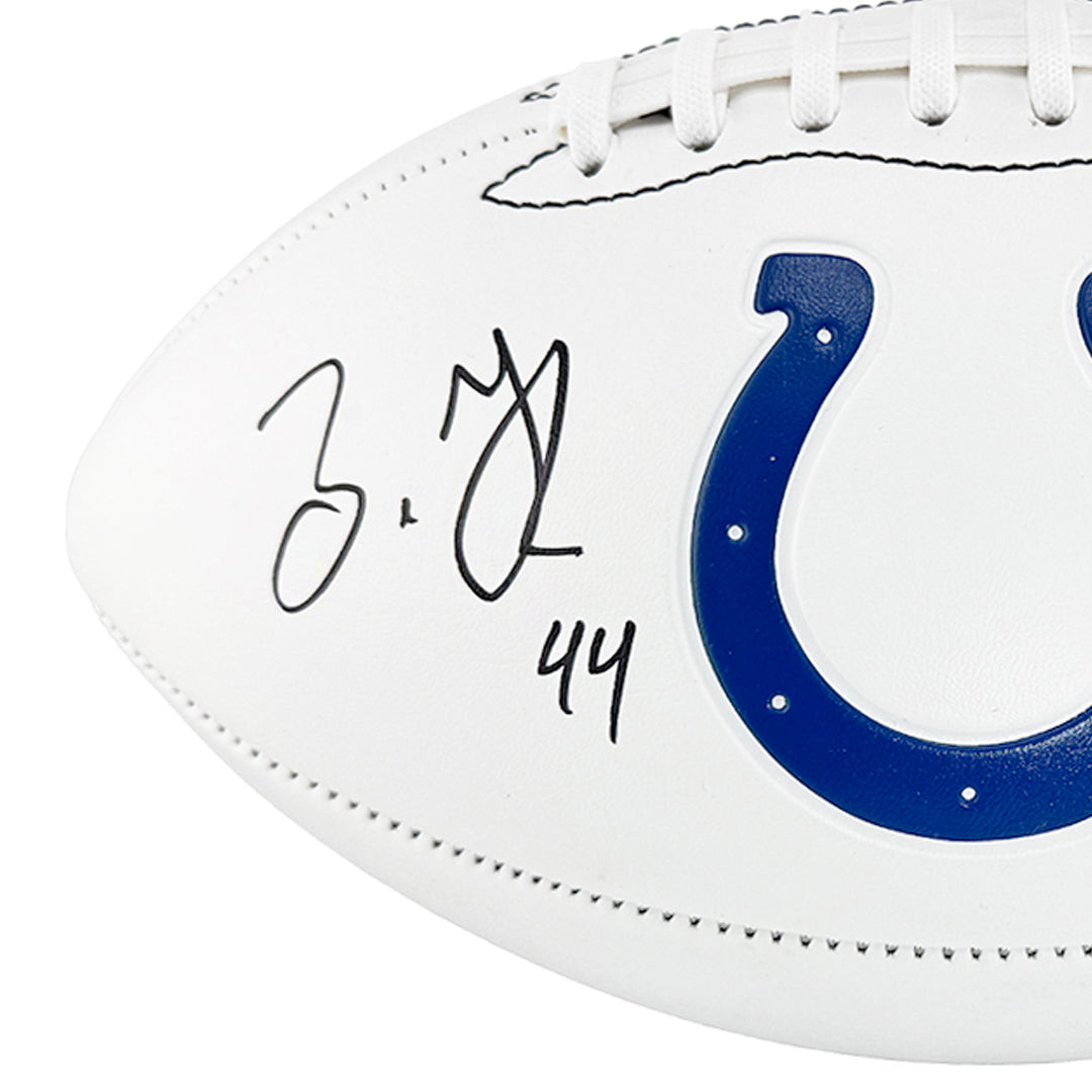 Zaire Franklin Signed Indianapolis Colts Official NFL Team Logo