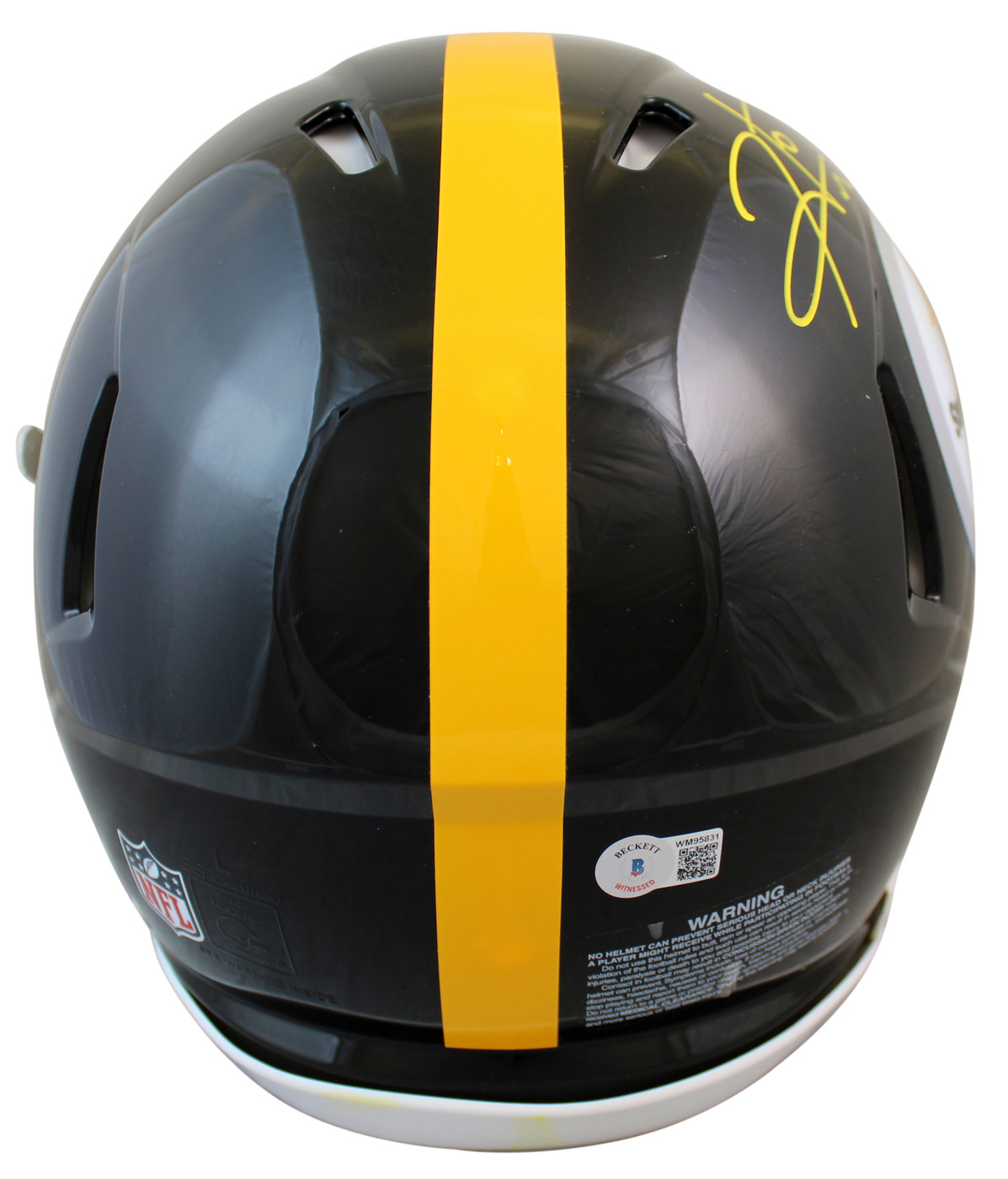Steelers Hines Ward "SB XL MVP" Signed Full Size Speed Proline Helmet BAS Wit