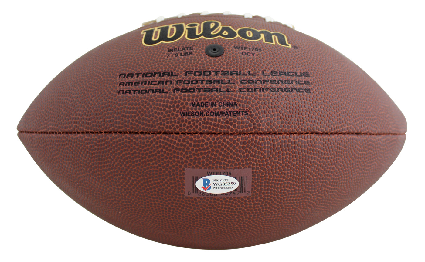 Vikings Daunte Culpepper Authentic Signed Super Grip Nfl Football BAS Witnessed