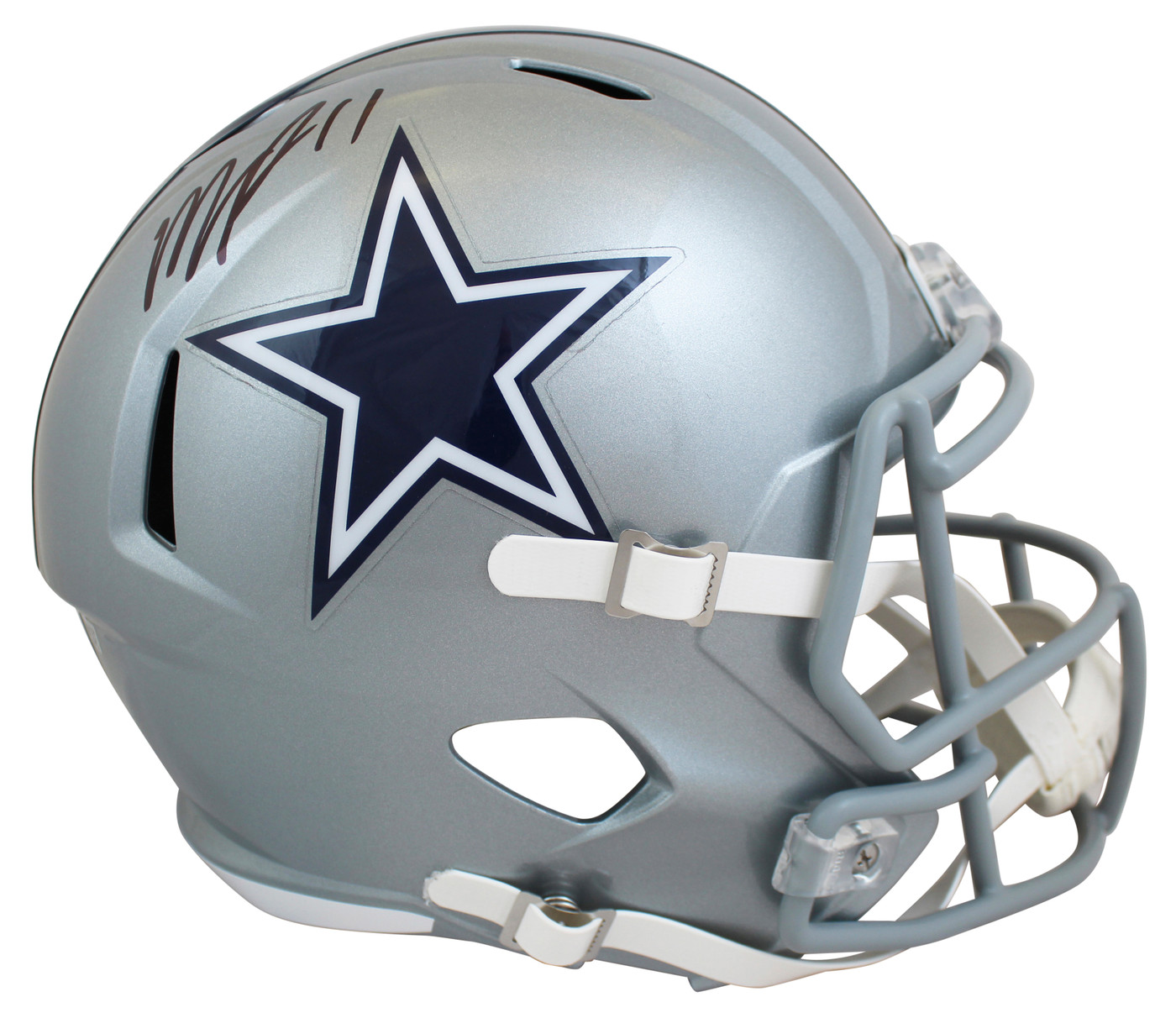 Cowboys Micah Parsons Authentic Signed Full Size Speed Rep Helmet Fanatics