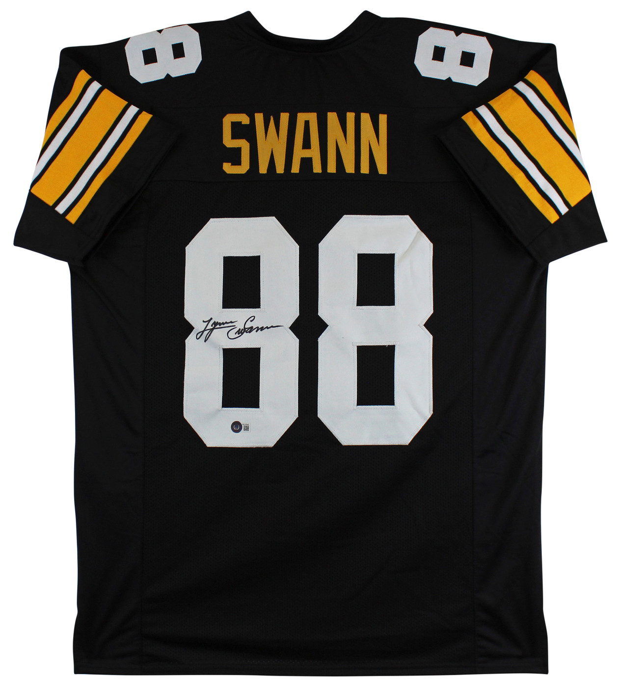 Lynn Swann Authentic Signed Black Pro Style Jersey Autographed BAS Witnessed