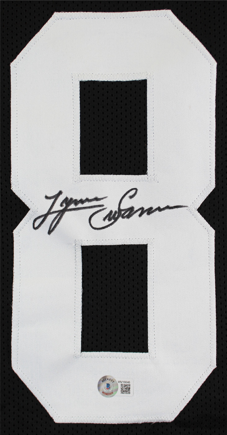 Lynn Swann Authentic Signed Black Pro Style Jersey Autographed BAS Witnessed