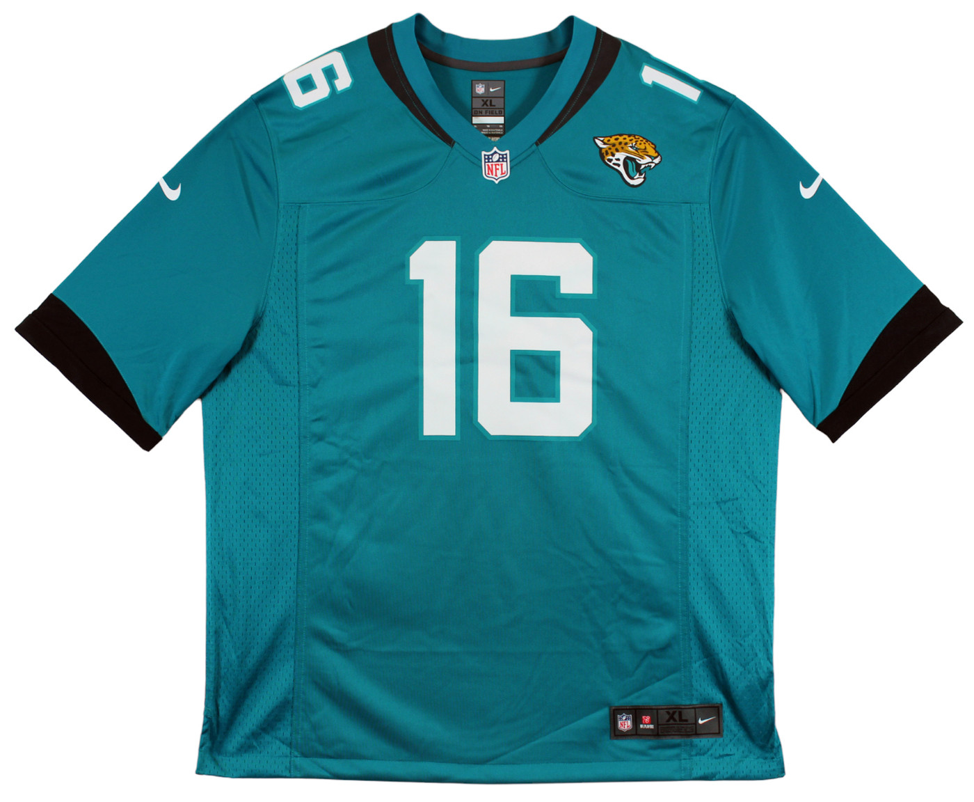 Jaguars Trevor Lawrence Authentic Signed Teal Nike Game Jersey