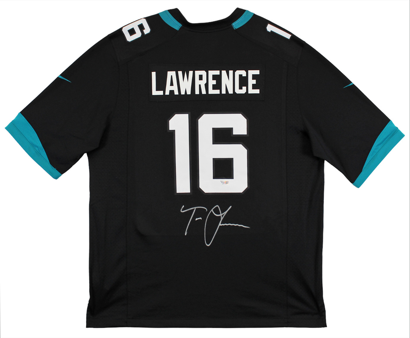 Jaguars Trevor Lawrence Authentic Signed Black Nike Game Jersey