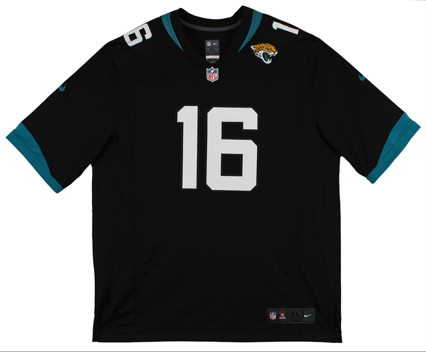 Jaguars Trevor Lawrence Authentic Signed Black Nike Game Jersey
