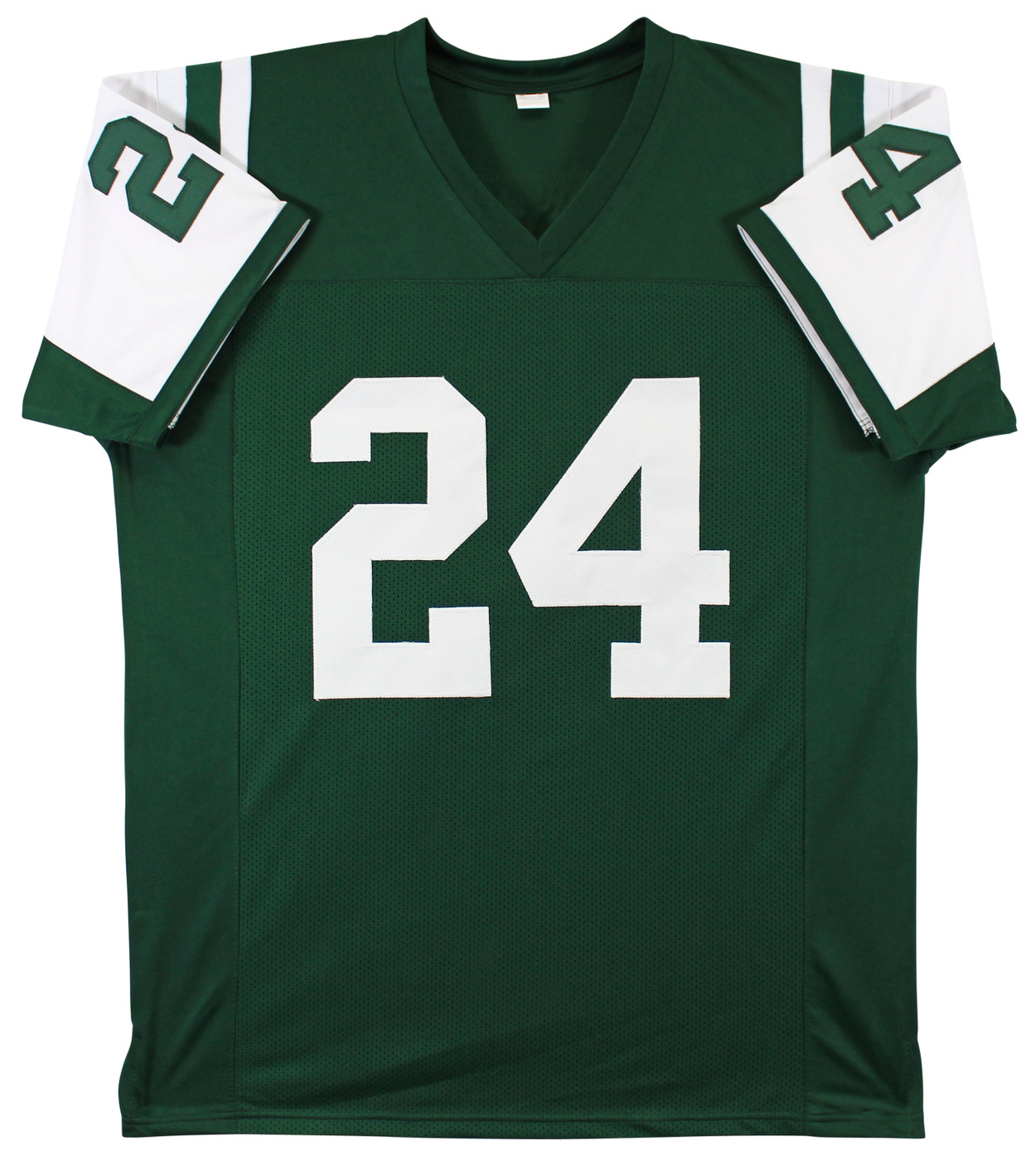 Darrelle Revis Authentic Signed Green Pro Style Jersey Autographed BAS Witnessed