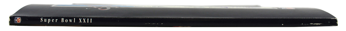 (4) Williams,  Monk, Clark & Sanders Signed Official SB XXII Program BAS Witness