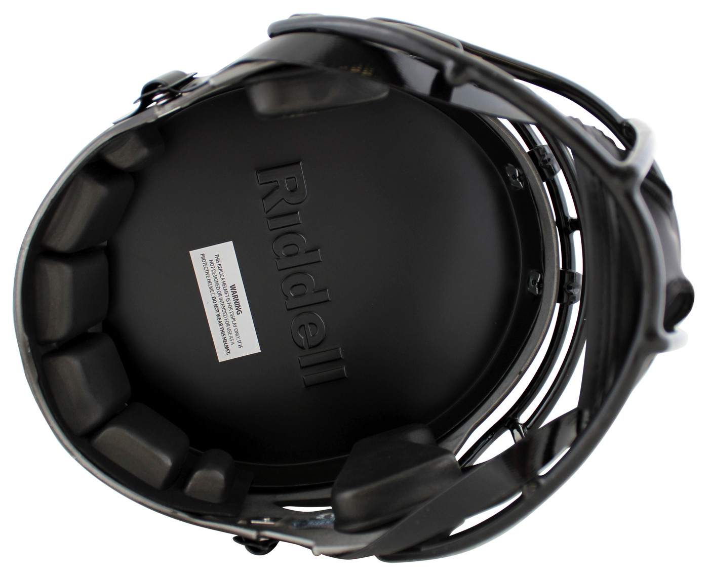 Vikings Adrian Peterson "All Day" Signed Eclipse F/S Speed Rep Helmet w Case BAS