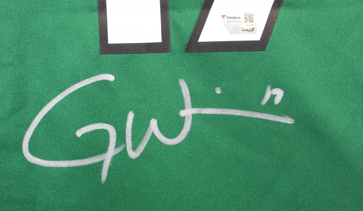Jets Garrett Wilson Authentic Signed Green Nike Game Jersey Autographed Fanatics