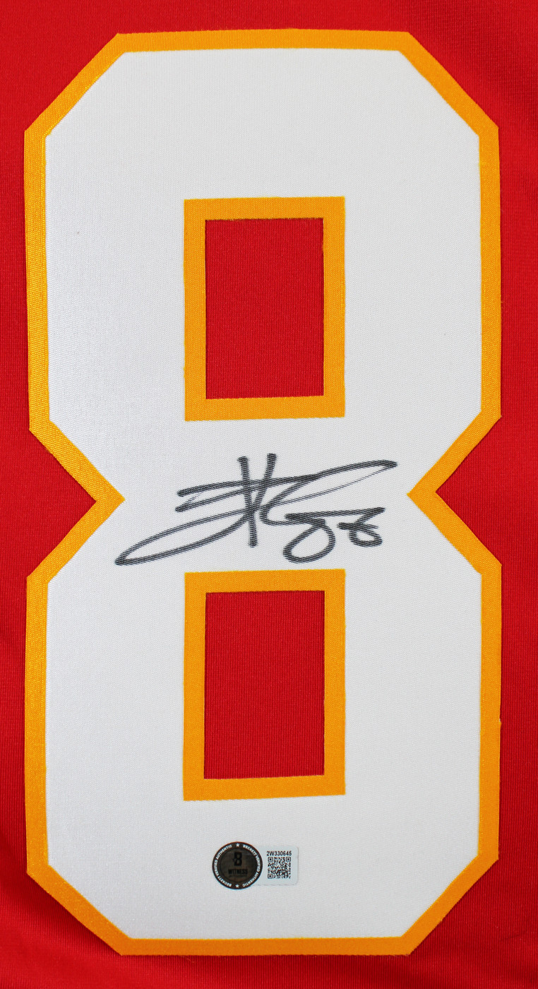 Chiefs Travis Kelce Authentic Signed Red Nike Limited Jersey BAS
